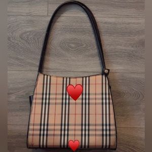 plaid purse❤️duupe ! *FLAWED*